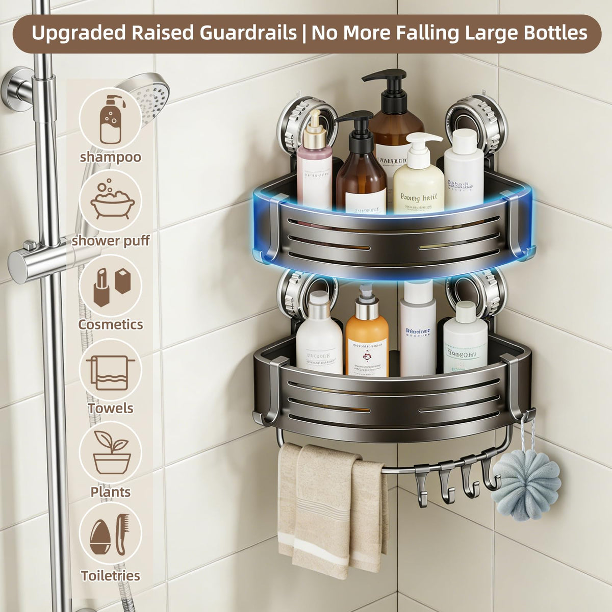 Multi-surface compatibility works on tile, glass, marble, or wood.