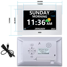 LXBYJKJ clock day-date display supports daily planning at a glance.