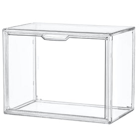 LXLXXL clear acrylic display case with lid showcases items clearly and protects them