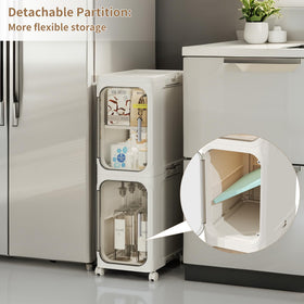 LXLXXL detachable partitions on shelves for flexible organization