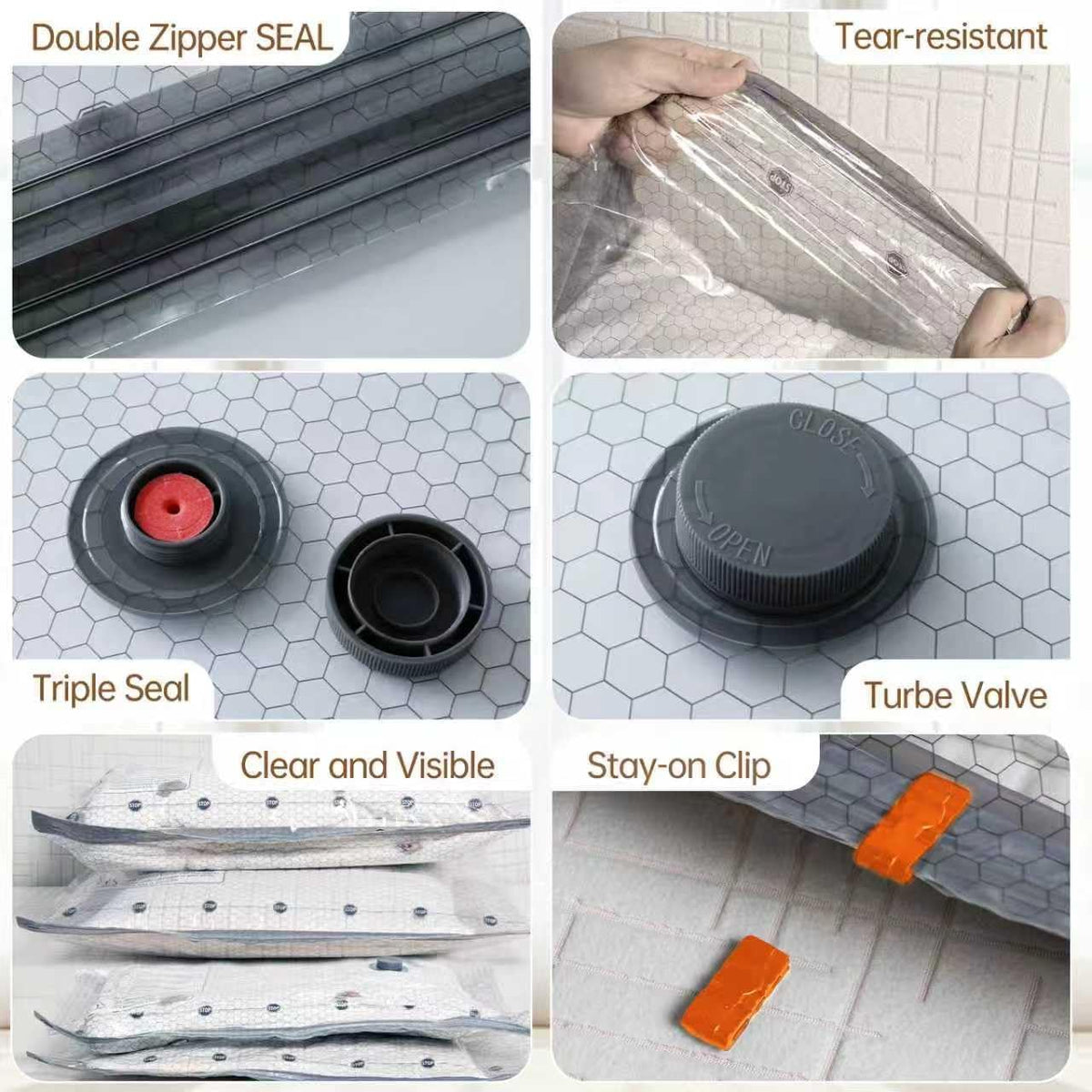 Lxmiora dry wet separation helps separate clean and damp items.