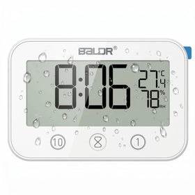 LXSZRPH digital timer display on shower clock aids precise timing