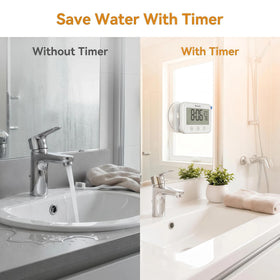 LXSZRPH IP54 waterproof clock resists splash and dust