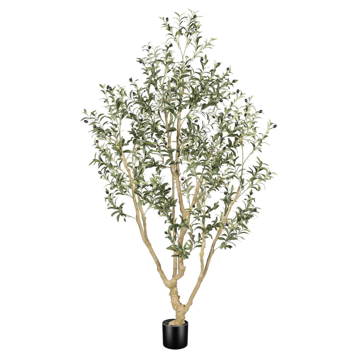 LYERSE Olive Tree 7ft trunk and leaves adds natural ambiance to any room.