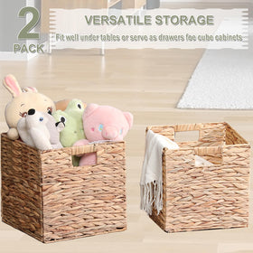 LYJWOO6D laundry organizer basket with handles simplifies chores