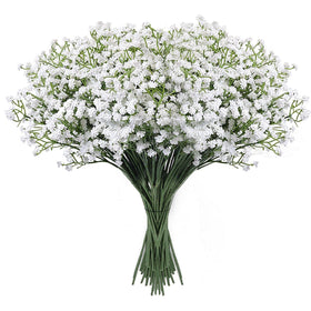 LYLYFAN Babys Breath 18 bundles ready for wedding centerpieces.