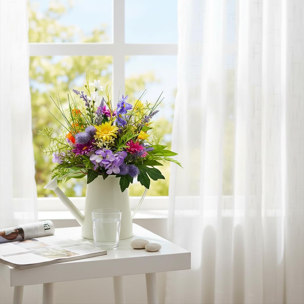 Lnymura 14-inch tabletop centerpiece fits dining tables, islands, or desks.