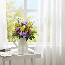 Lnymura 14-inch tabletop centerpiece fits dining tables, islands, or desks.