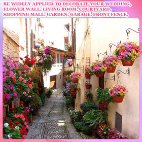 Lyrow UV-resistant outdoor flowers suitable for porch decoration.