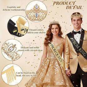 Lyrow 63-inch sash highlights matching couple style at events.