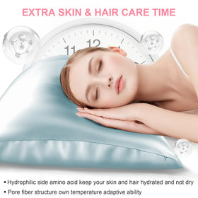 LYSHIN mulberry silk closeup fiber highlights natural smoothness for hair and skin