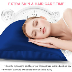 LYSHIN silk pillowcase offers a gentle, low-friction surface for hair and skin.