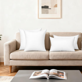 Lysunia back-support pillows provide gentle lift for sofas and accent chairs