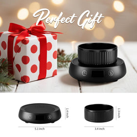 Gift-ready Lyty wax warmer with practical scent-control features