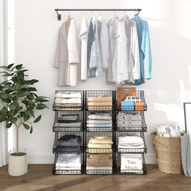 Lyuwanxian portable handles ease moving baskets between spaces