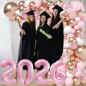 LYVEEF white and pink balloons offer versatile color contrast for party décor.