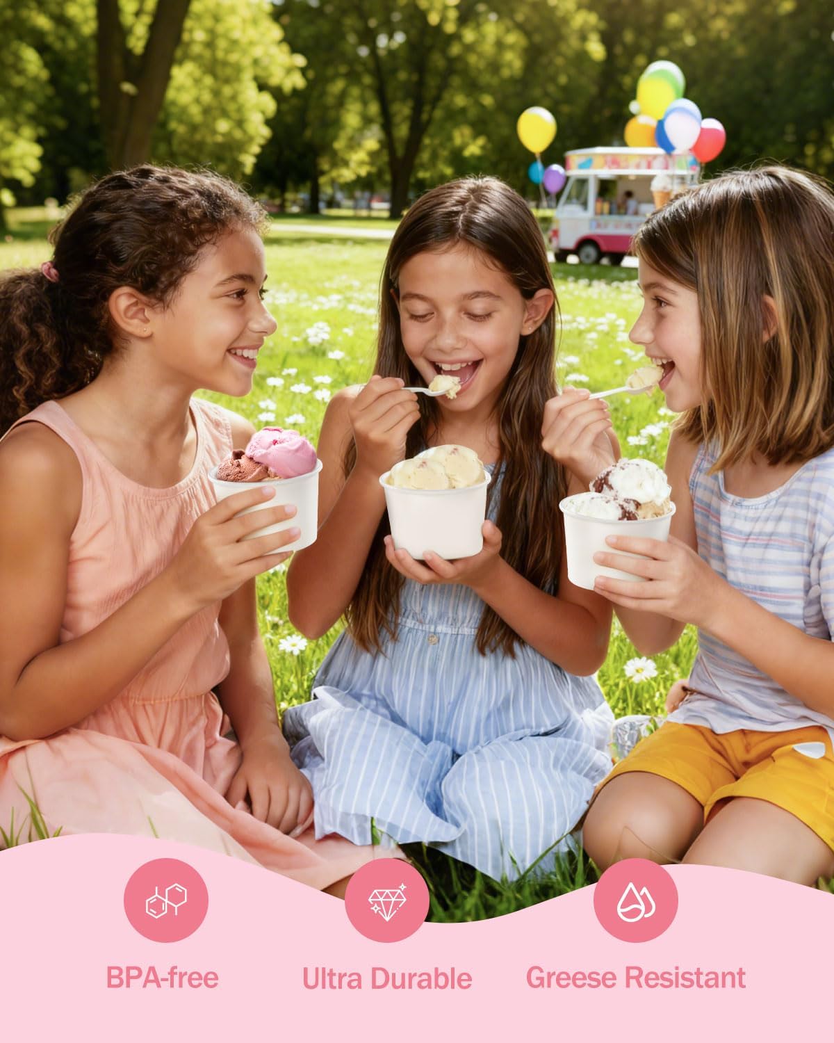 Lzerking 180-pack cups white supports large events and easy service.