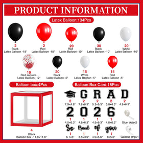 M AMFEOV 30x30cm gift boxes showcase elegant graduation details.