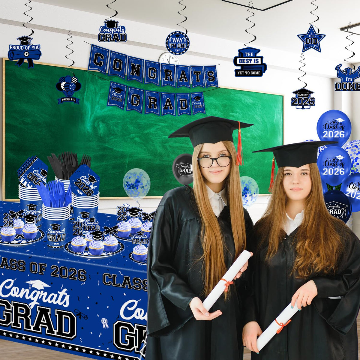 M AMFEOV grad party photo backdrop creates memorable celebration spaces