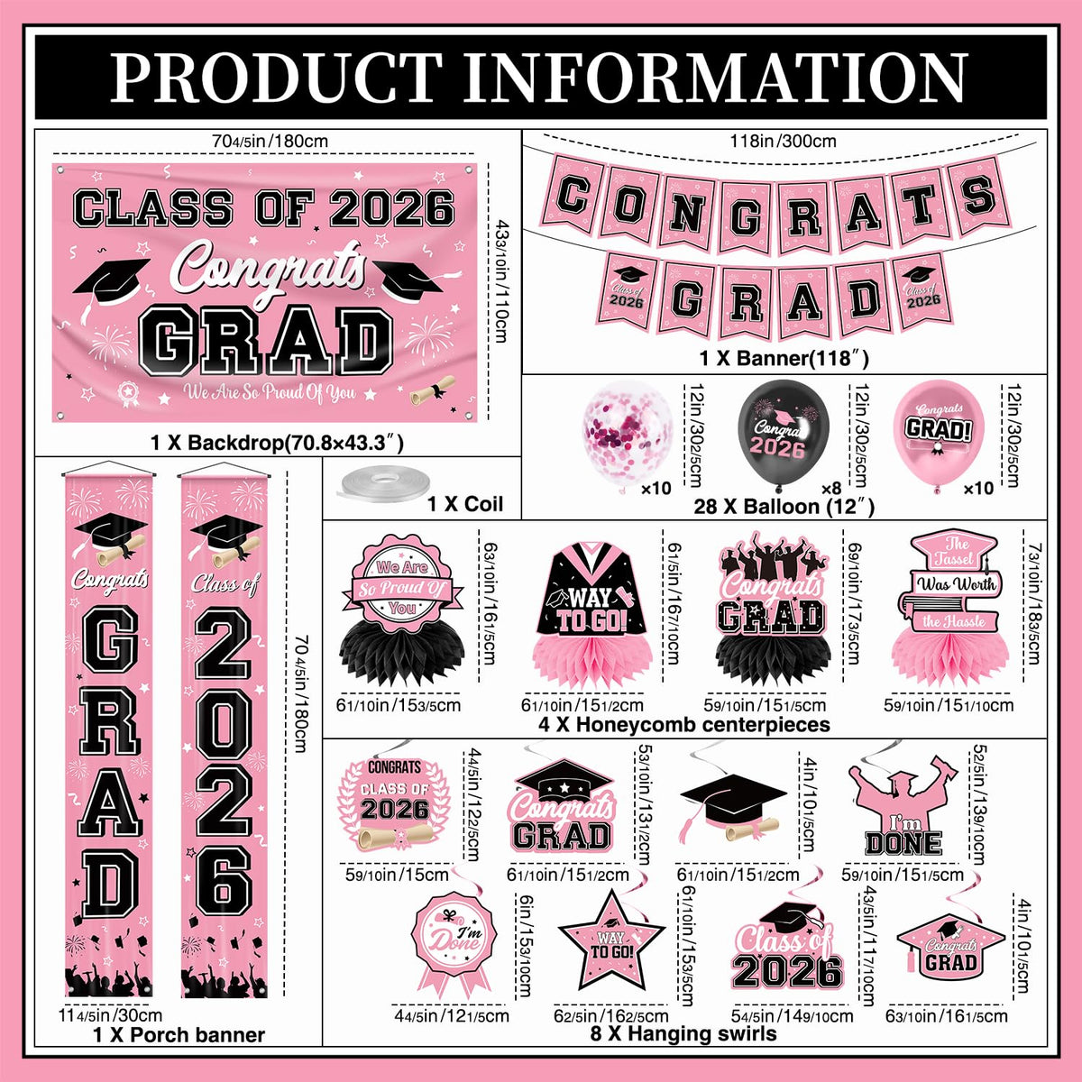 M AMFEOV graduation backdrop creates a centerpiece for ceremonies and group photos