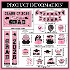 M AMFEOV graduation backdrop creates a centerpiece for ceremonies and group photos
