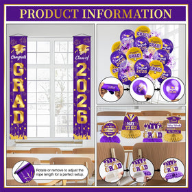 M AMFEOV graduation door couplets decorate entryways with flair.