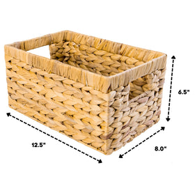 M4DECOR bathroom towels basket keeps essentials organized and easily accessible