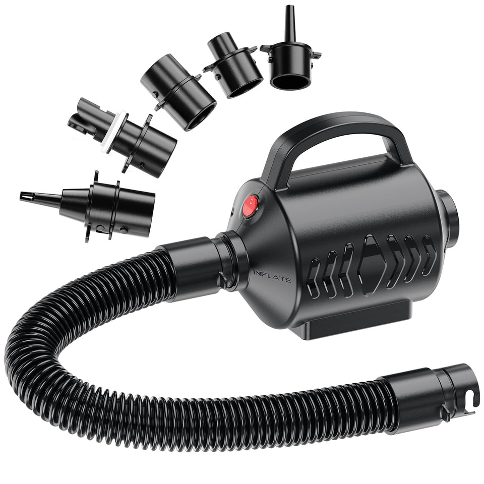 MAACLOUD Electric Air Pump quick-fill in action for rapid inflation.
