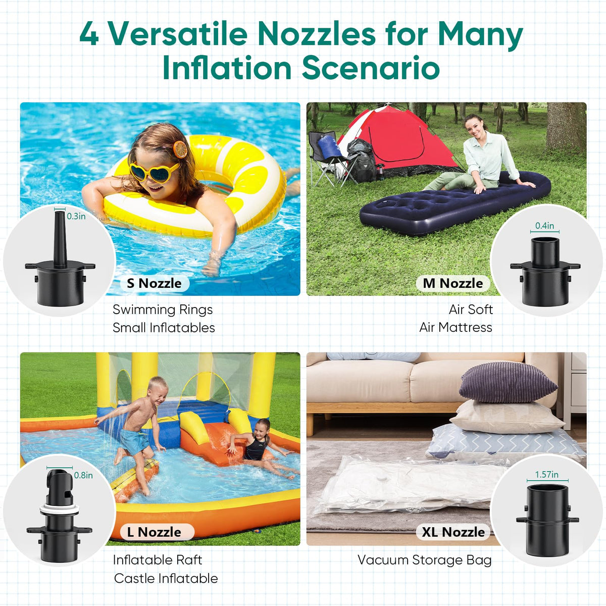 MAACLOUD pool-float-inflator keeps pool floats ready for summer.