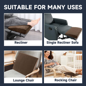 MABOZOO foot rest cushion with non-slip straps keeps position during use