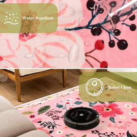 Macgace kitchen hallway runner brightens high-traffic spaces while protecting floors