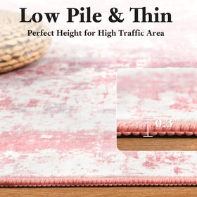 Macgace machine-washable rug offers easy care and quick refresh cycles.