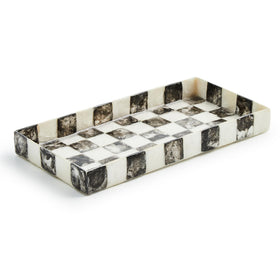 Mackenzie-Childs capiz vanity tray rectangular for chic jewelry organization