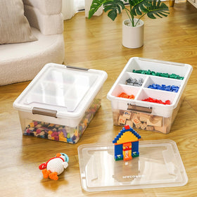 MACOPRO 17 QT storage box ideal for Play-Doh and small toys tidy.