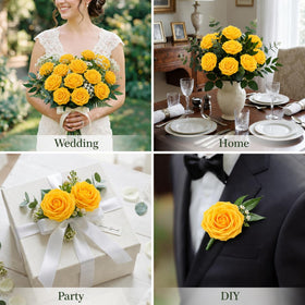 MACTING gift card inside adds a personal touch to arrangements.