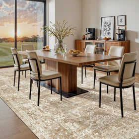 Madane rug pets and kids-friendly for busy households.