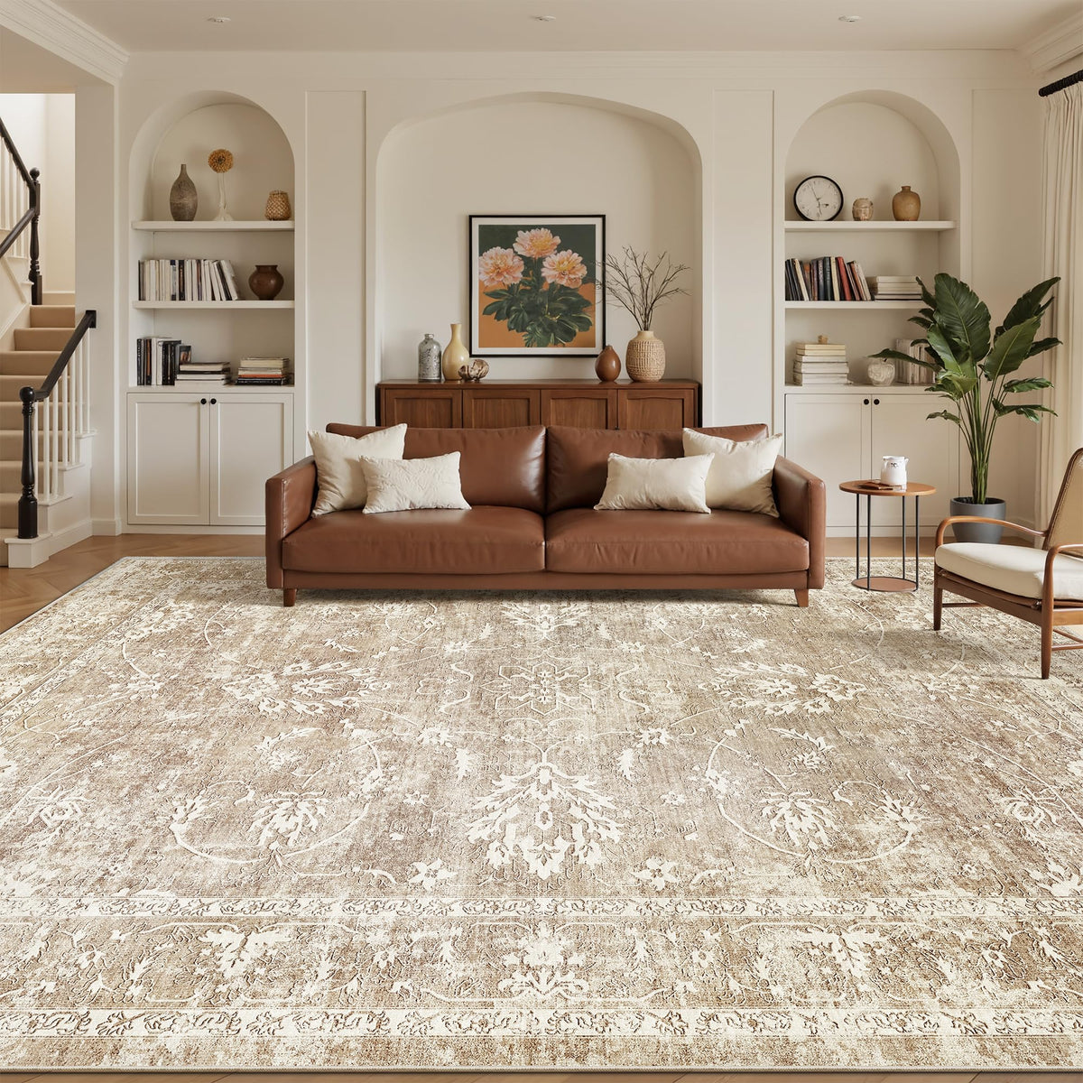 Madane rug soft texture closeup shows plush feel underfoot.