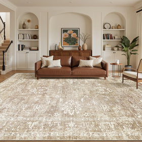 Madane rug soft texture closeup shows plush feel underfoot.