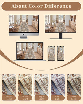 Madane rug shields floors from stains and scratches in busy homes.