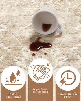 Ideal for entryways, kitchens, bathrooms, and bedrooms with everyday wear.