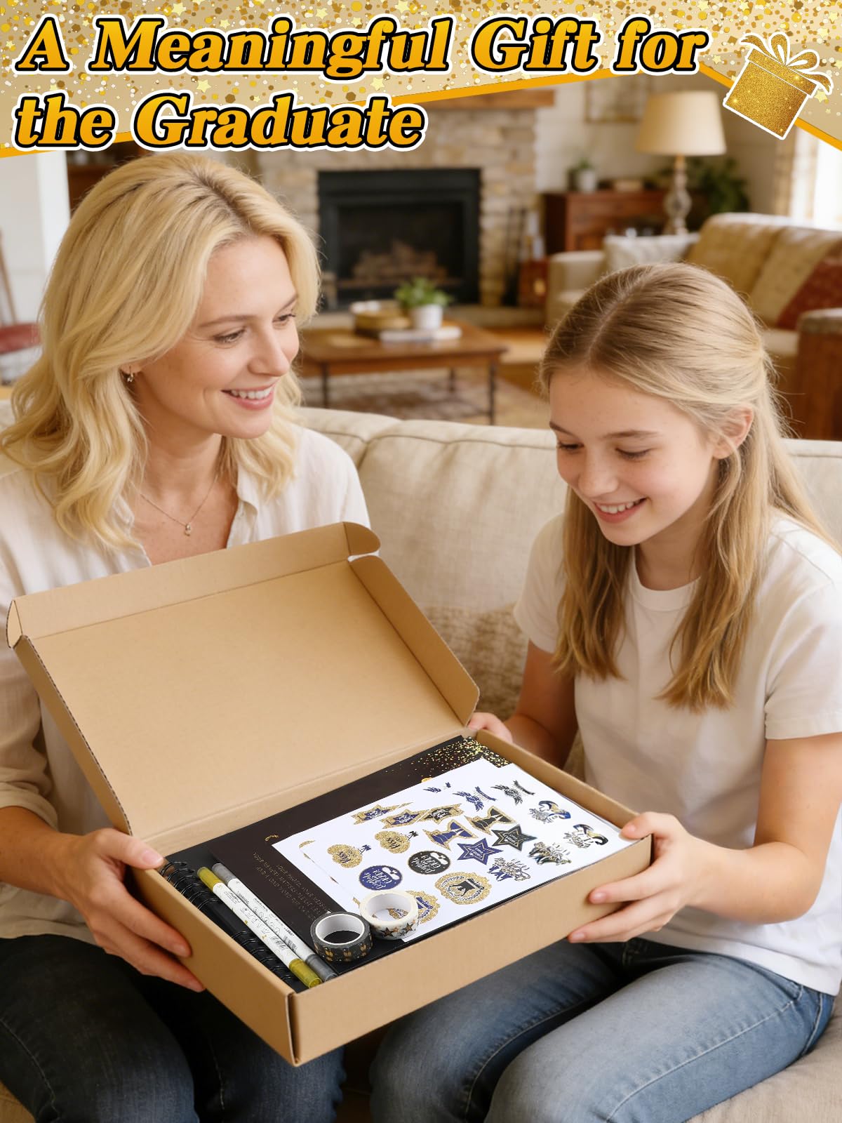 MADHOLLY premium keepsake set for high school or college celebrations.