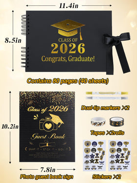 MADHOLLY graduation tapes and stickers add decorative flair to messages.
