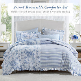 Madison Park Adele pillow shams visible, coordinated finishing touch