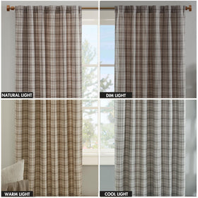 Madison Park Anaheim 50x84 panel fits standard rods