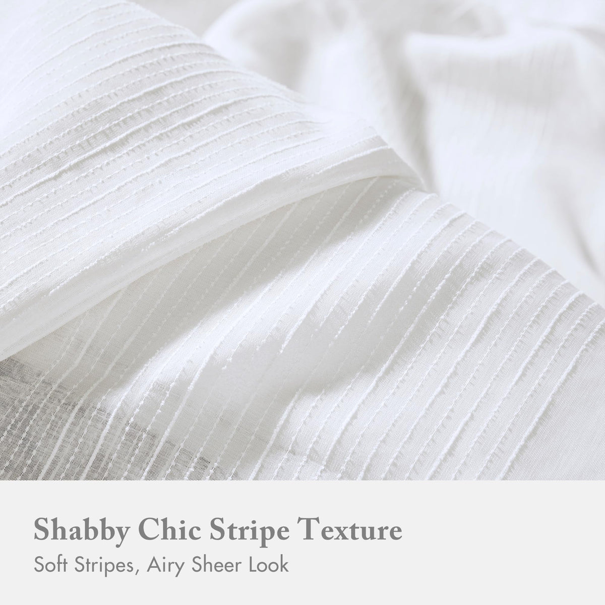 Soft ivory shade brightens your bathroom while remaining light.