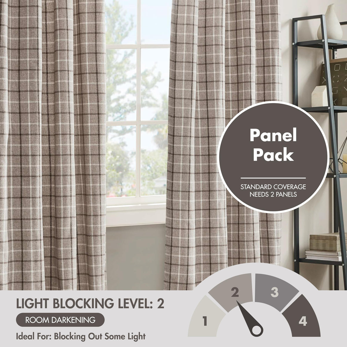 Madison Park heavy-weight fabric enhances daily durability