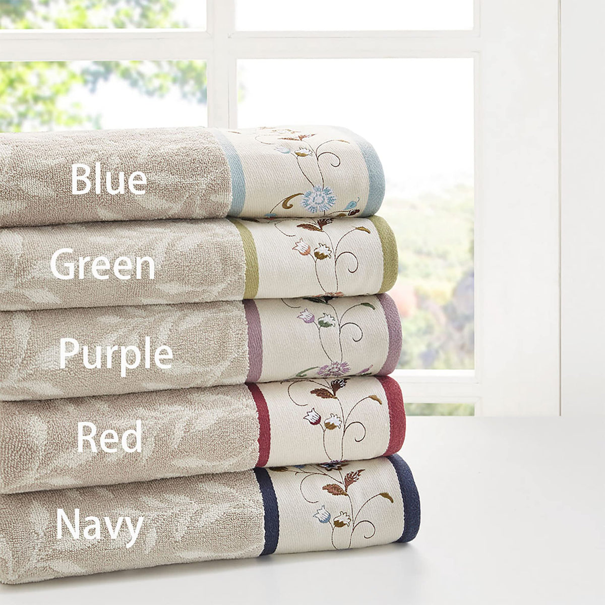 Madison Park Serene 600gsm towels balance plush feel with practical absorbency