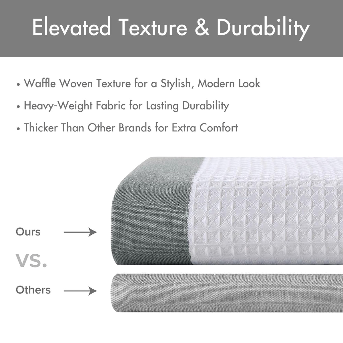 Madison Park Spa Curtain 72x72 size shown for standard fit.