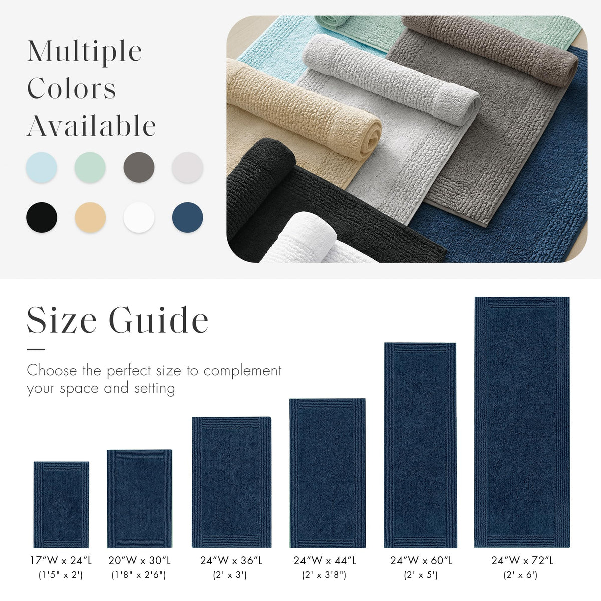 Madison Park Splendor 100% cotton weave provides absorbent fibers for efficient drying