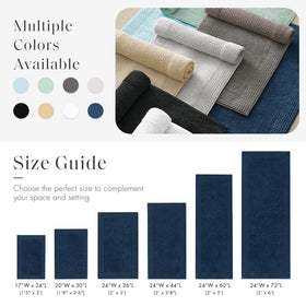 Madison Park Splendor 100% cotton weave provides absorbent fibers for efficient drying